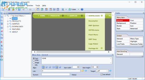 Sothink Flash Menu(闪存菜单工具) 1.2 官方版