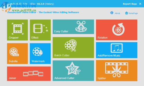 ThunderSoft Video Editor(视频编辑工具) 10.2.0 破解版