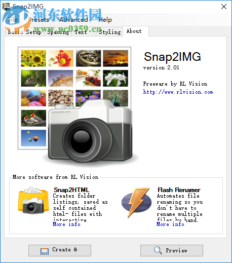 Snap2IMG(缩略图制作工具) 2.01 免费版
