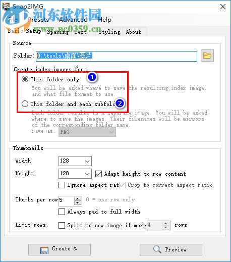 Snap2IMG(缩略图制作工具) 2.01 免费版