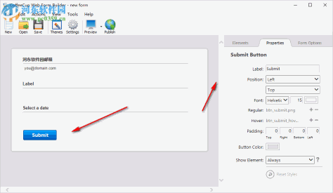 CoffeeCup Web Form Builder(网页表单制作工具) 2.9.5525 免费版