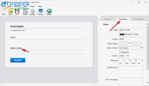 CoffeeCup Web Form Builder(网页表单制作工具) 2.9.5525 免费版