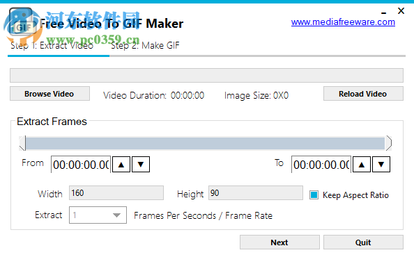 Free Video to Gif Maker(视频转GIF动画软件) 2.4 官方版