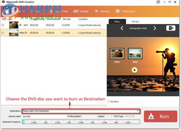 Aiseesoft DVD Creator(DVD刻录软件) 5.2.38 免费版