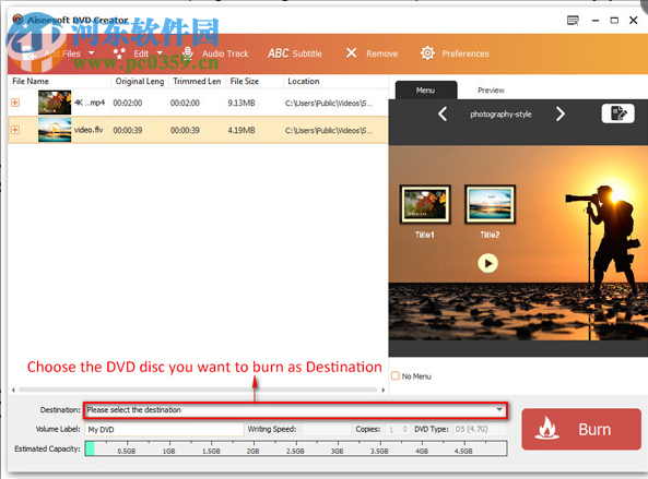 Aiseesoft DVD Creator(DVD刻录软件) 5.2.38 免费版