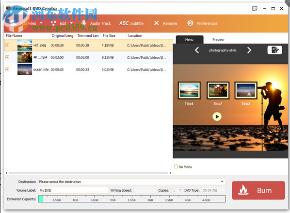 Aiseesoft DVD Creator(DVD刻录软件) 5.2.38 免费版