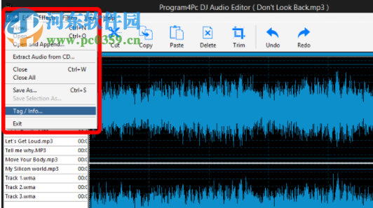 Program4Pc DJ Audio Editor(DJ音频编辑器) 7.3.0 中文免费版