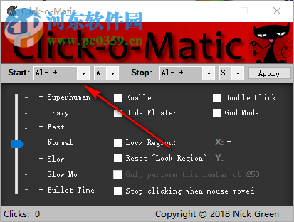 Click-o-Matic(鼠标点击工具) 1.5 免费版