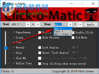 Click-o-Matic(鼠标点击工具) 1.5 免费版