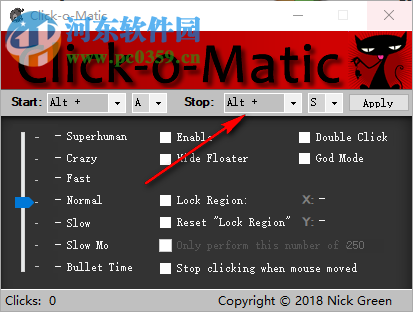 Click-o-Matic(鼠标点击工具) 1.5 免费版