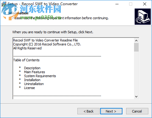 Recool SWF to Video Converter(视频转换工具) 4.5 破解版