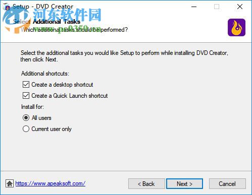 Apeaksoft DVD Creator(DVD制作工具) 1.0.8 免费版