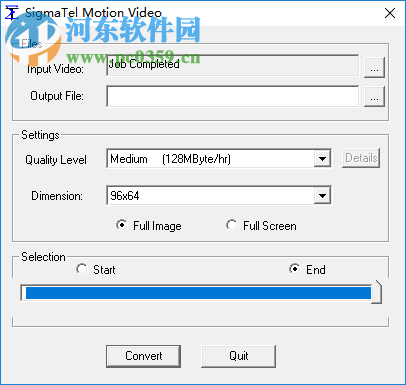 SigmaTel Motion Video(SMV视频转换器) 1.0 绿色版