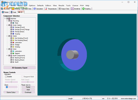 Motor CAD(电机热设计分析软件)