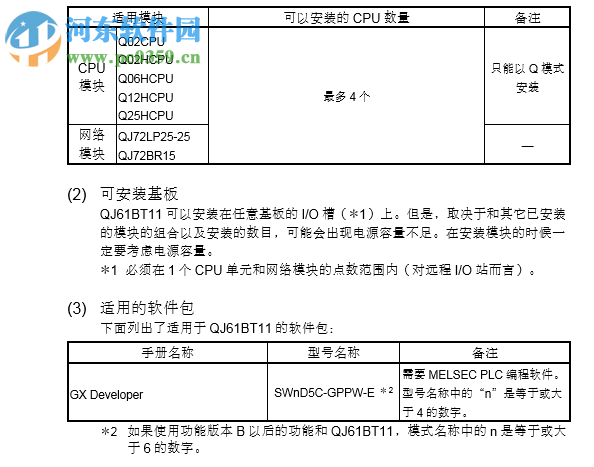 三菱plc qj61bt11n使用手册