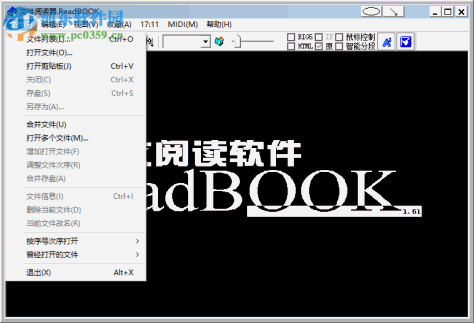 ReadBook阅读器绿色版(附注册码) 1.63 绿色特别版