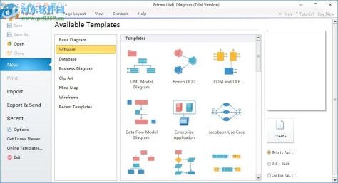 EDraw UML Diagram(UML<a href=http://www.pc0359.cn/k/tubiaozhziuo/ target=_blank class=infotextkey>图表制作</a>) 8.7 官方版