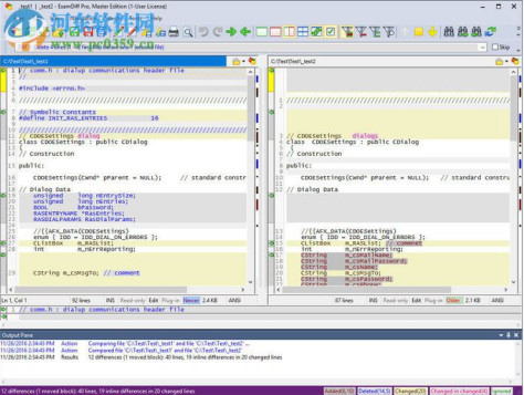 ExamDiff Pro Master Edition 32/64位下载(文件/文件夹差异对比)