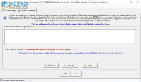 马赛克拼图自动生成软件(Artensoft Photo Mosaic Wizard) 2.0.140 中文版