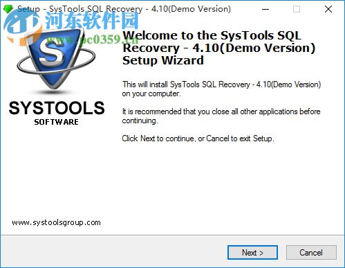 SysTools SQL Recovery下载(数据恢复软件) 6.0 免费版