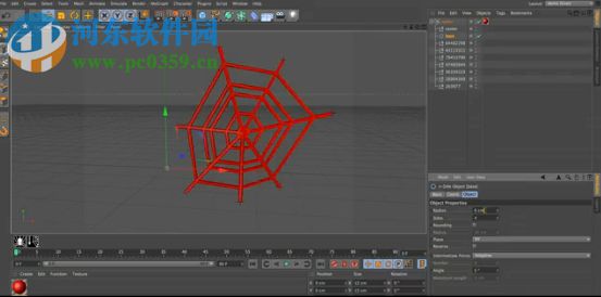 SpiderWeb C4D插件下载 2017 免费版