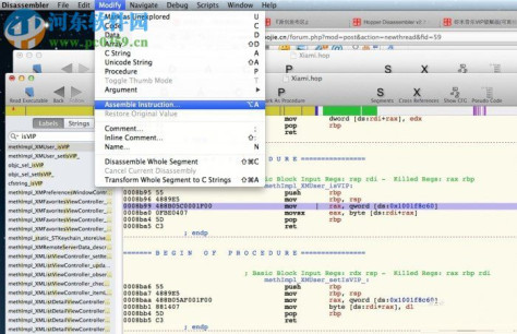 Hopper Disassembler Mac版(二进制反汇编器) 4.2.13 免费版