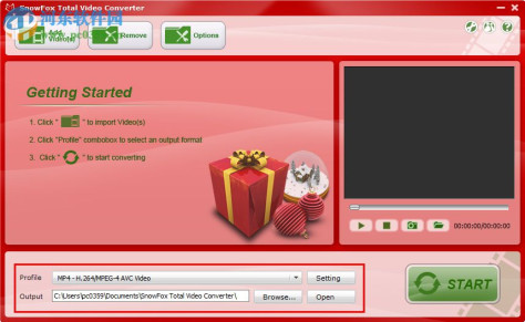 SnowFox Total Video Converter(视频转换器软件) 5.1.1 官方版