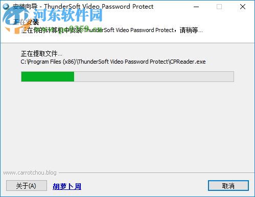 ThunderSoft Video Password Protect(视频加密软件) 1.2 中文版