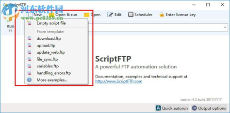 ScriptFTP 4.3 免费版