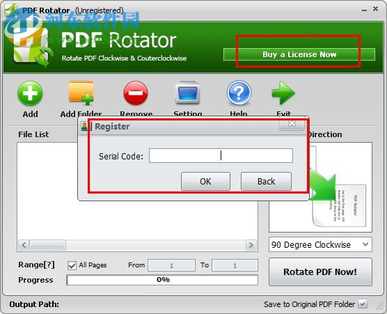 PDF Rotator(PDF旋转工具) 2.0 免费版