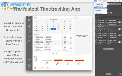 Taptile Timetracking for Mac（日程管理软件） 3.3