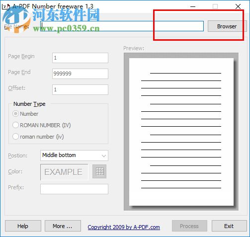 PDF添加页码工具(A-PDF Number) 1.3 官方版分享