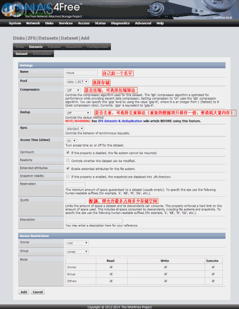 NAS4Free(NAS存储系统) 11.0.0.4.4490 官方版