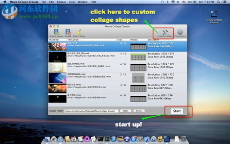 Movie Collage Creator for Mac 2.2.0