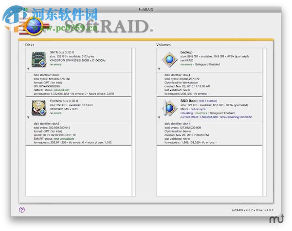 SoftRAID for Mac 5.6.1