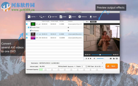 Aiseesoft AVI to DVD Magic Mac版 5.2.15