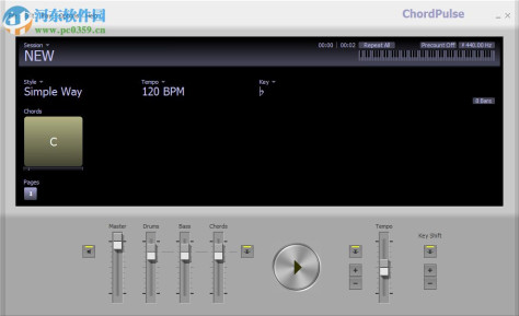 ChordPulse(虚拟伴奏软件)下载 2.4 中文免费版