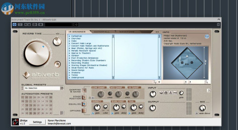 Audioease Altiverb 7 XL 混响效果器(附安装教程) 7.2.8 简体中文版