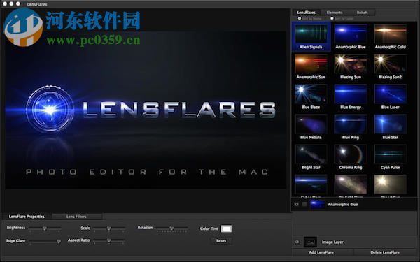 Lensflares For Windows 5.9 免费版