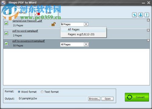 Simpo PDF to Word(PDF转换器)下载 附注册码 3.4.1 绿色中文版