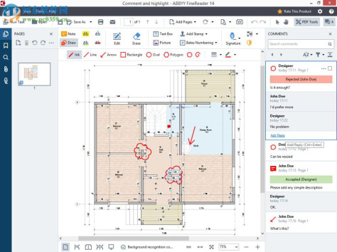 finereader14下载(OCR图片文字识别软件) 14 14.0.101.665 简体中文版