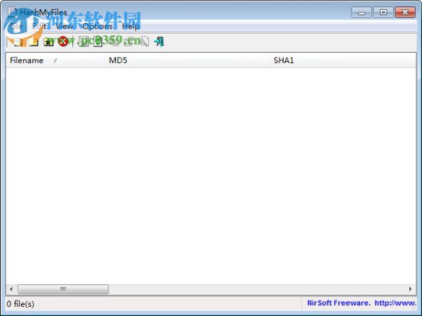 MD5效验文件HashMyFiles 2.3.5 绿色版
