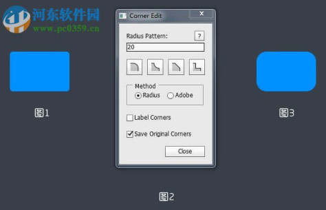 Corner Editor2015汉化版下载(ps圆角插件) 免费版