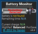 Battery Meter(笔记本电池监视) 4.4 英文绿色版