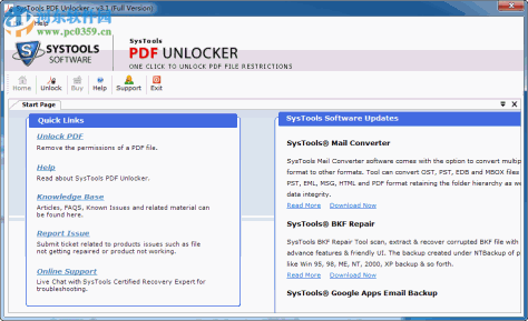 Free PDF Unlocker(PDF解锁软件) 1.0 免费版