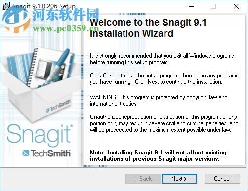 SnagIt(截图工具) 9.1.0 汉化特别版