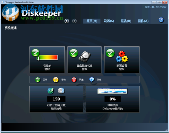 Diskeeper 2011企业版 15.0.952.0 中文版