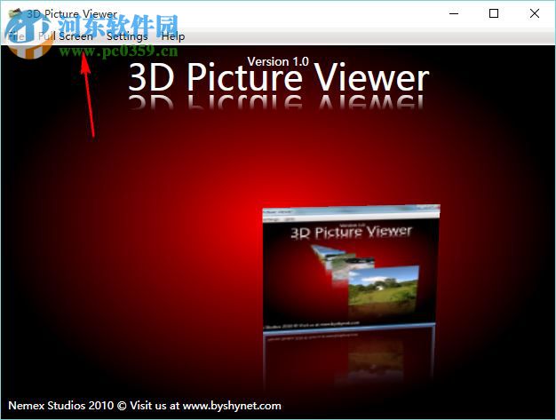 3D Picture Viewer(3D图片浏览器) 1.0 英文绿色免费版