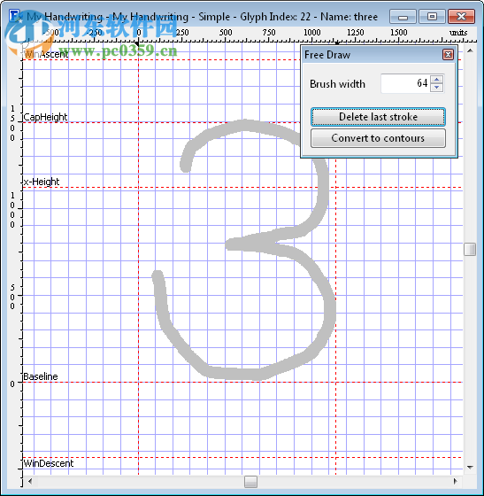 字体制作软件(Font Creator Program) 4.1 中文汉化版