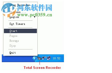 Total Screen Recorder Gold(屏幕录像软件) 1.5 绿色版